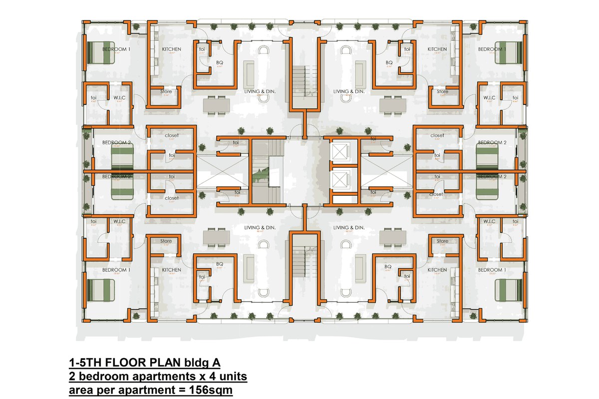 Camberwall Advantage 5 Annex: 2 Bedroom Apartment + BQ